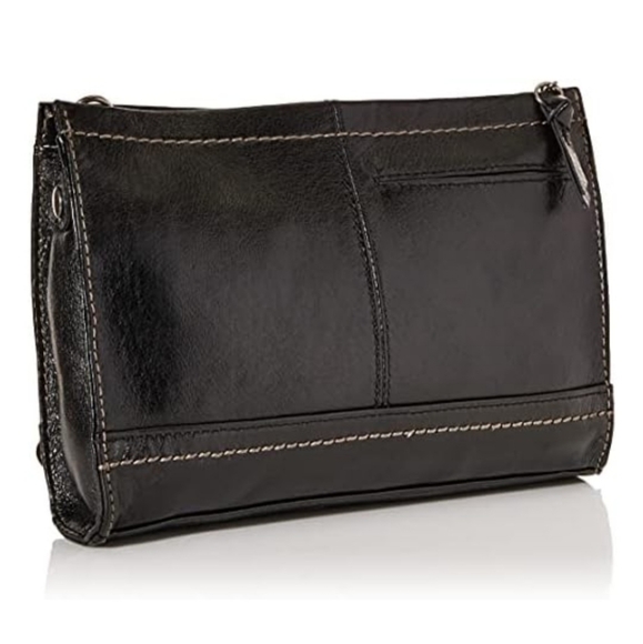 NWT The Sak Iris Demi Clutch Convertible Crossbody Shoulder Bag Brown Leather - Picture 11 of 14